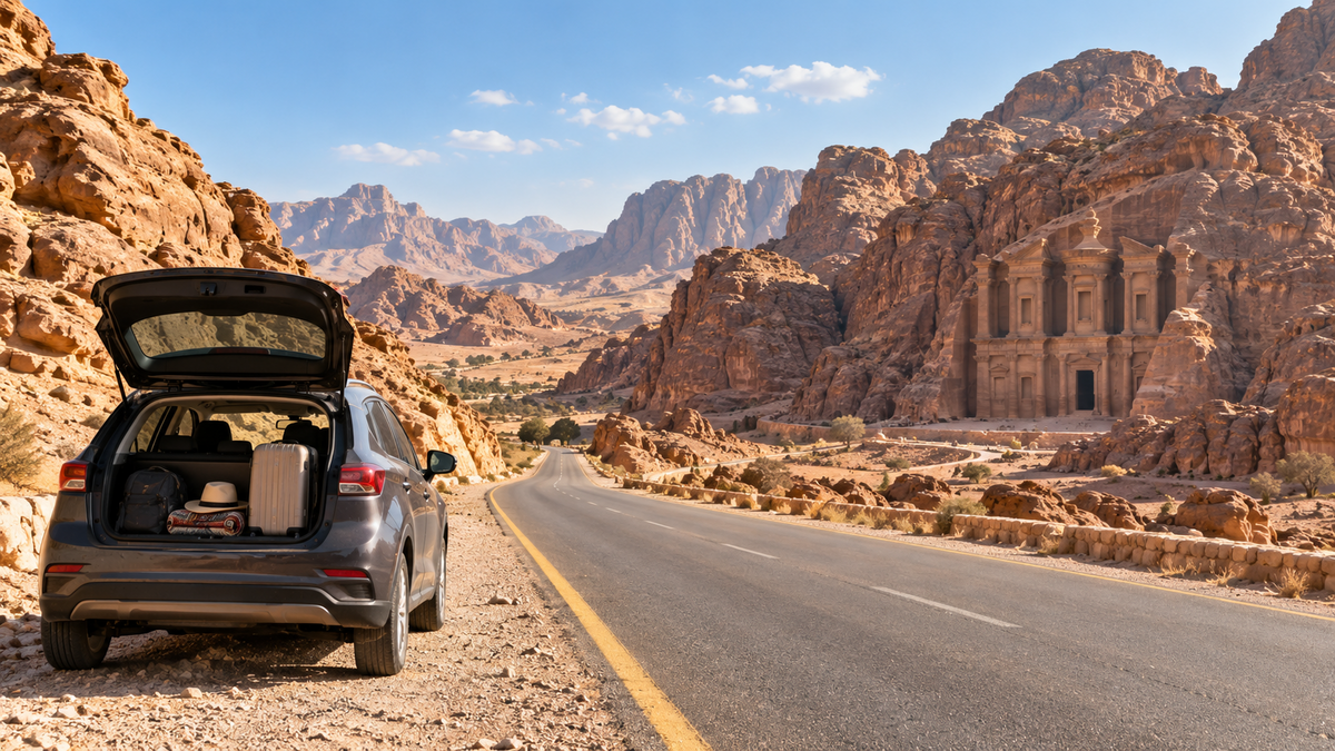 Jordan desert road trip for the eSIM trip duration guide