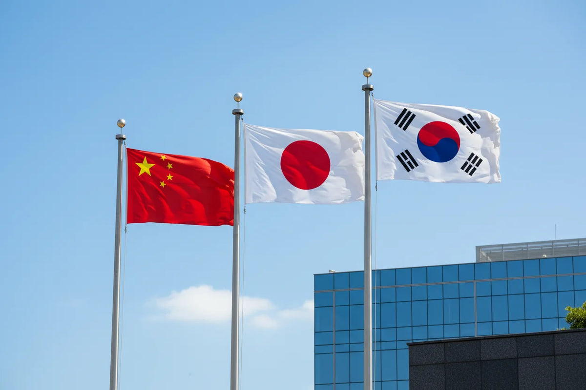 China Japan South Korea eSIM