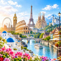 Europe eSIM for 41 countries travel data plan — 4G 5G coverage across Europe