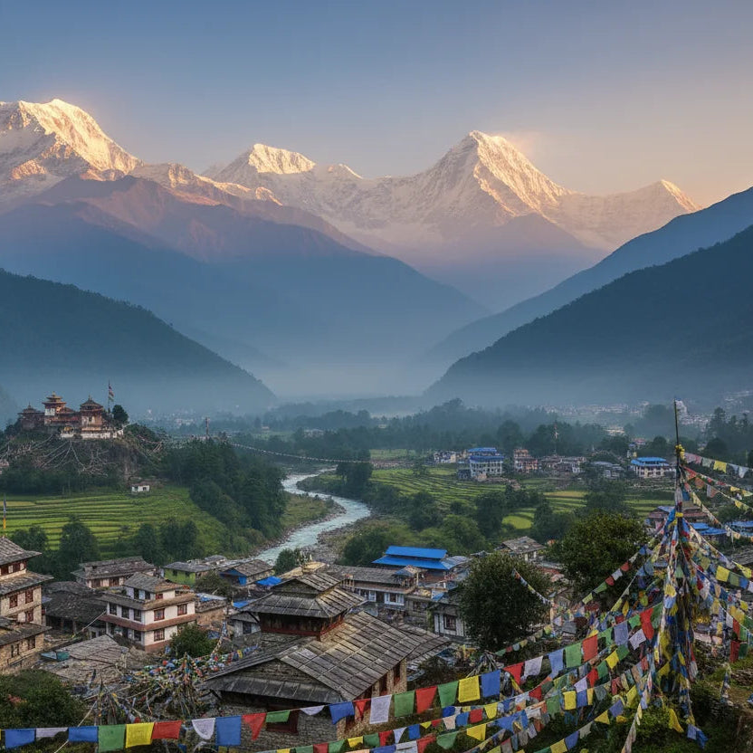 International roaming eSIM for Nepal, compatible with local networks, includes QR code for quick activation.