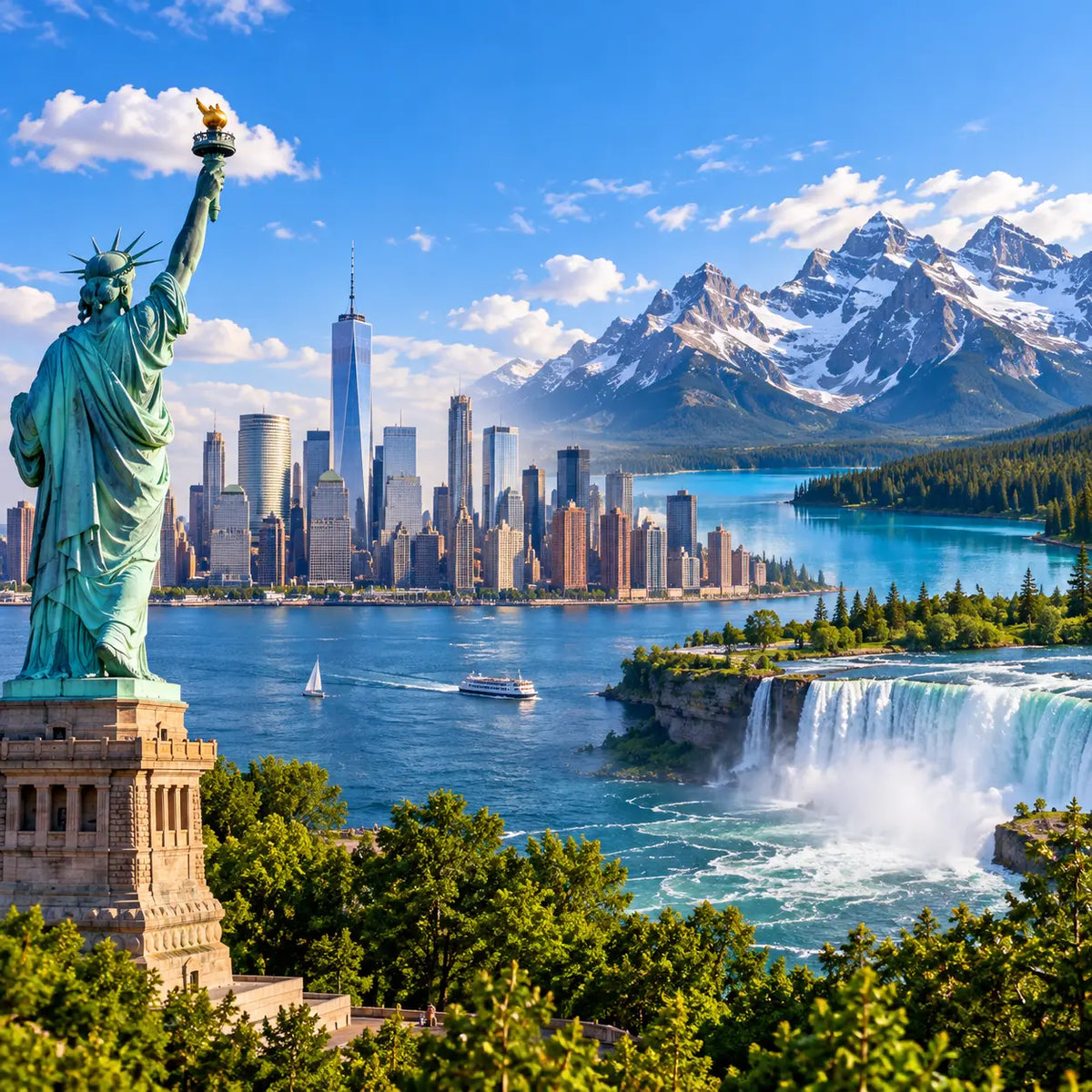 EasyTripGo USA Canada eSIM - Travel Data Plan with 4G 5G coverage
